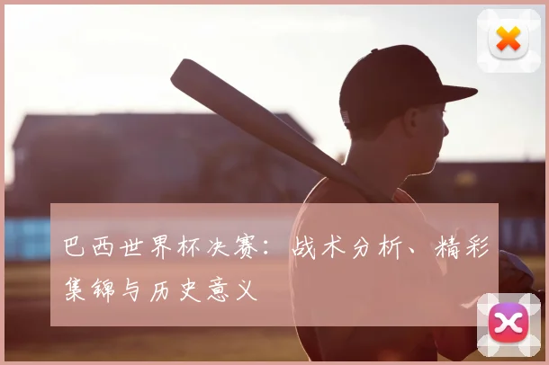 巴西世界杯决赛：战术分析、精彩集锦与历史意义